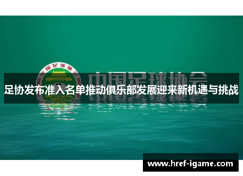 足协发布准入名单推动俱乐部发展迎来新机遇与挑战